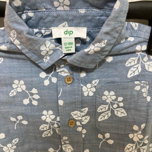 dip Baby Boys Button Front Shirt NWOT MUST BE BUNDLED, MARKED DOWN - Picture 2 of 5